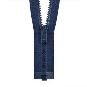 YKK ZIP NAVY 6" CHUNKY TEETH PLASTIC, CLOSED END, #5